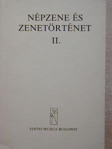 Szendrei Janka - Népzene és zenetörténet II. (töredék) [antikvár]
