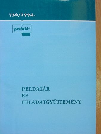 Példatár és feladatgyűjtemény a Vállalkozói könyvvitel II. című tankönyvhöz [antikvár]
