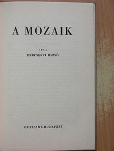 Dercsényi Dezső - A mozaik [antikvár]