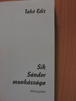 Takó Edit - Sík Sándor munkássága [antikvár]
