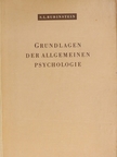 S. L. Rubinstein - Grundlagen der allgemeinen Psychologie [antikvár]