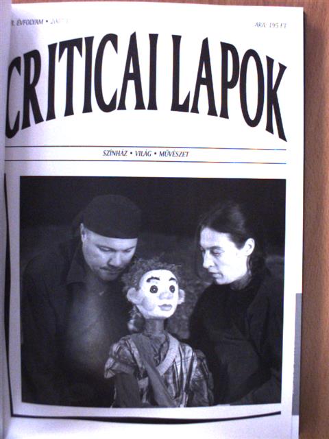 Földes Anna - Criticai Lapok 2007. január-december [antikvár]