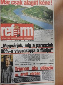 Reform 1991. (nem teljes évfolyam) [antikvár]