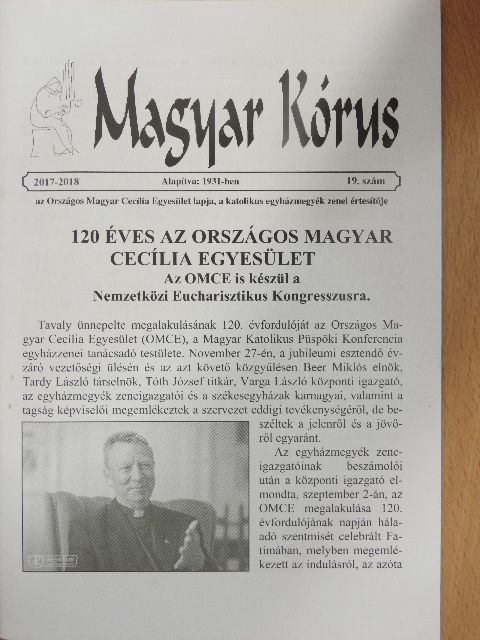Magyar Kórus 2017-2018/19. [antikvár]