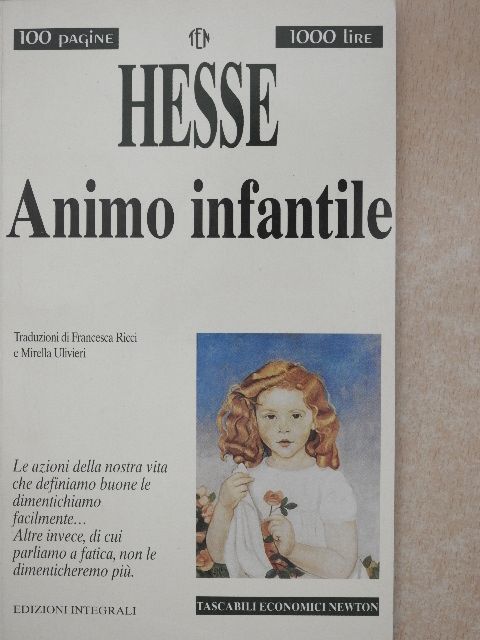 Hermann Hesse - Animo infantile e altri racconti [antikvár]