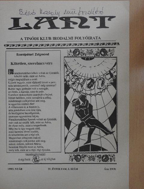 Hetényi György - Lant 1993/2. [antikvár]