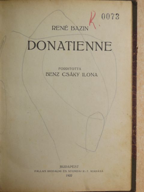 René Bazin - Donatienne [antikvár]