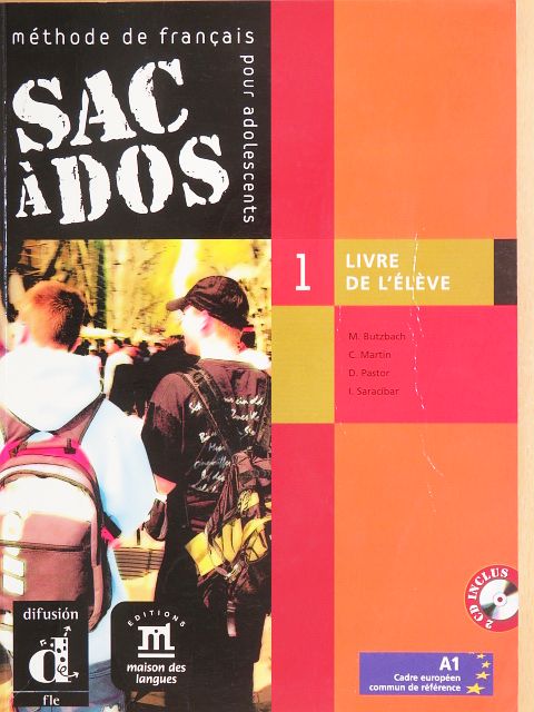C. Martín - Sac á Dos 1. - Livre de l'Éléve - 2 db CD-vel [antikvár]