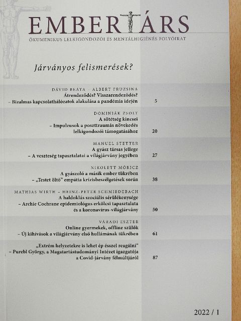 Albert Fruzsina - Embertárs 2022/1. [antikvár]