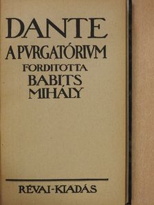 Dante - A Purgatórium [antikvár]
