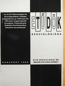 Erőss Gábor - Etűdök szociológiára [antikvár]