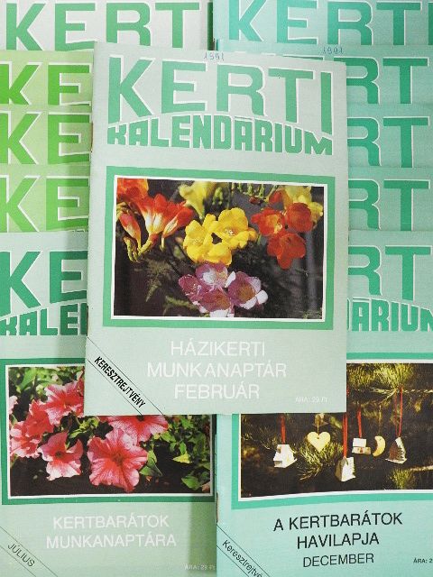 Dr. Ferenczy Tibor - Kerti Kalendárium 1991. (nem teljes évfolyam) [antikvár]