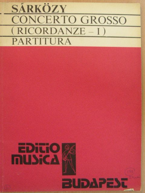 Sárközy István - Concerto grosso [antikvár]