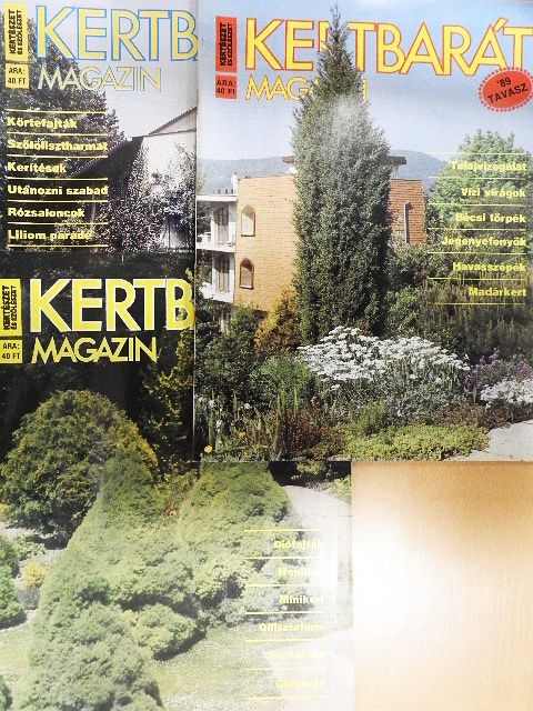 Dr. Barabits Elemér - Kertbarát Magazin 1989. (nem teljes évfolyam) [antikvár]