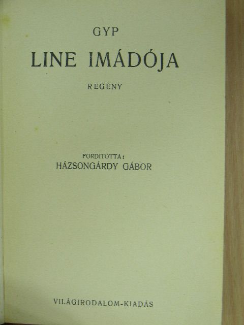 Gyp - Line imádója [antikvár]