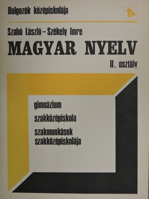 Szabó László - Magyar nyelv II. [antikvár]