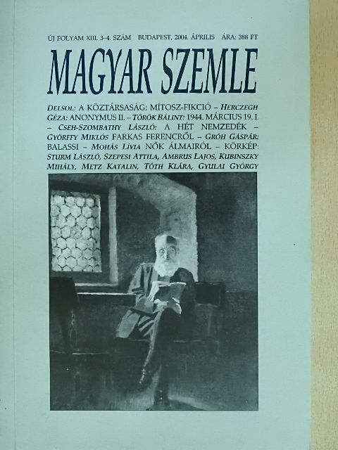 Ambrus Lajos - Magyar Szemle 2004. április [antikvár]
