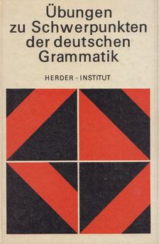 Übungen zu Schwerpunkten der deutschen Grammatik [antikvár]