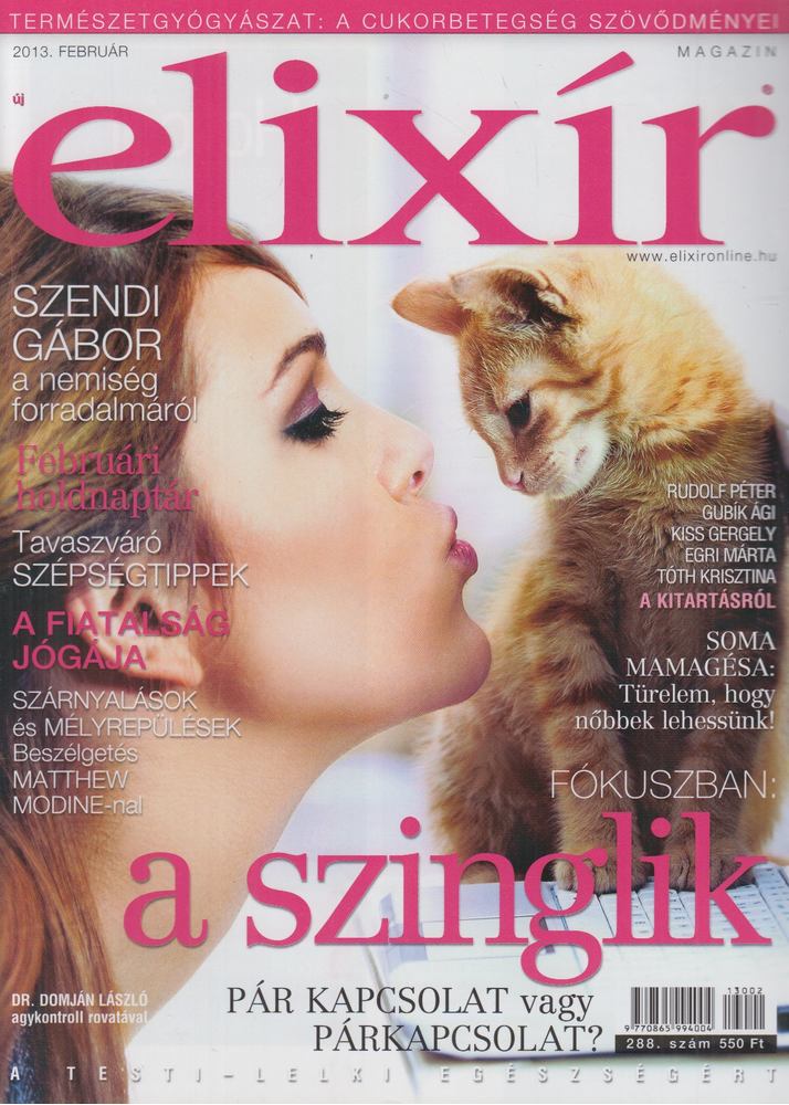 Dr. Nagy Róbert (főszerk.) - Elixír Magazin 2013. február [antikvár]