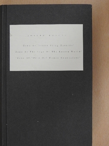 Joseph Kosuth - Zeno Az Ismert Világ Határán [antikvár]
