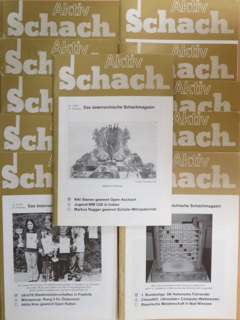 Günter Mitterhuemer - Schach-Aktiv 1-12/2003. [antikvár]