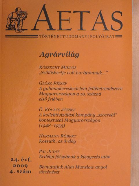 Alun Munslow - Aetas 2009/4. [antikvár]