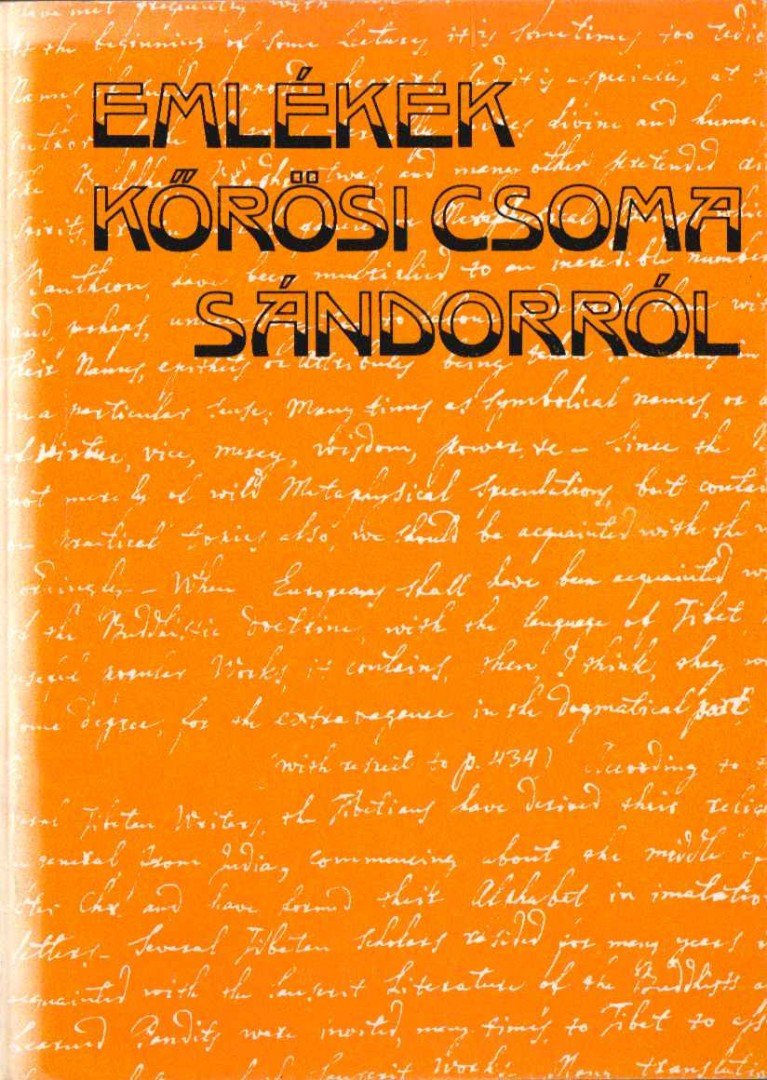 TERJÉK JÓZSEF - Emlékek Kőrösi Csoma Sándorról [antikvár]