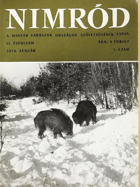 Nimród 1974. január-december [antikvár]
