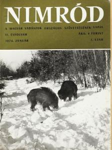 Nimród 1974. január-december [antikvár]