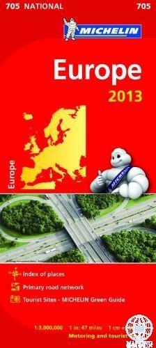 Michelin - Európa autótérkép 2013