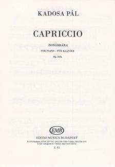 KADOSA PÁL - CAPRICCIO ZONGORÁRA OP.23/H