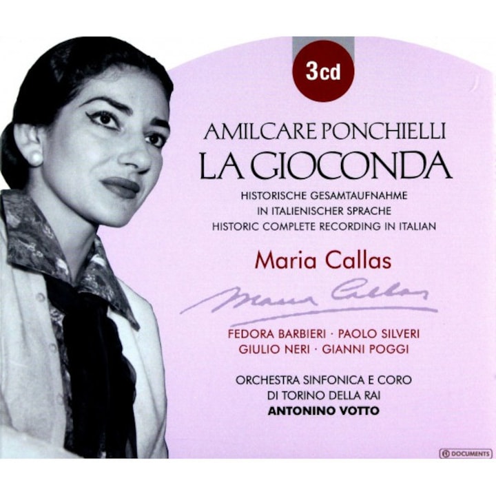 PONCHIELLI - LA GIOCONDA 3CD CALLAS, VOTTO