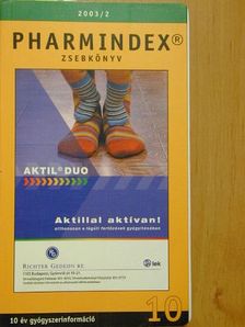 Pharmindex Zsebkönyv 2003/2. [antikvár]