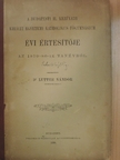 A Budapesti II. kerületi Királyi Egyetemi Katholikus Főgymnásium évi értesítője az 1879-80-ik tanévről [antikvár]