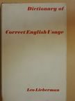 Leo Lieberman - Dictionary of Correct English Usage [antikvár]
