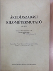 Árudíjszabási kilométermutató I-III. rész [antikvár]