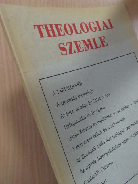 Békefi Lajos - Theologiai Szemle 1980. július-augusztus [antikvár]