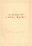 Joseph Von Eichendorff - Aus dem Leben eines Taugenichts [antikvár]