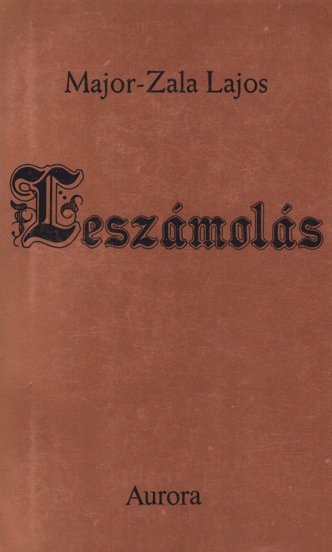 Leszámolás [antikvár]