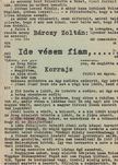 Bárczy Zoltán - Ide vésem fiam, ... [antikvár]