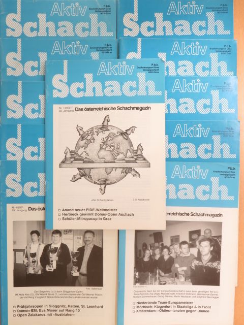 Erich Gigerl - Schach-Aktiv 1-12/2001. [antikvár]