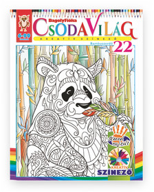 Jánossy Gábor[szerk.]-Jánossy-Kármán Mónika - Csodavilág Kreatív színező 22. - Bambuszerdő