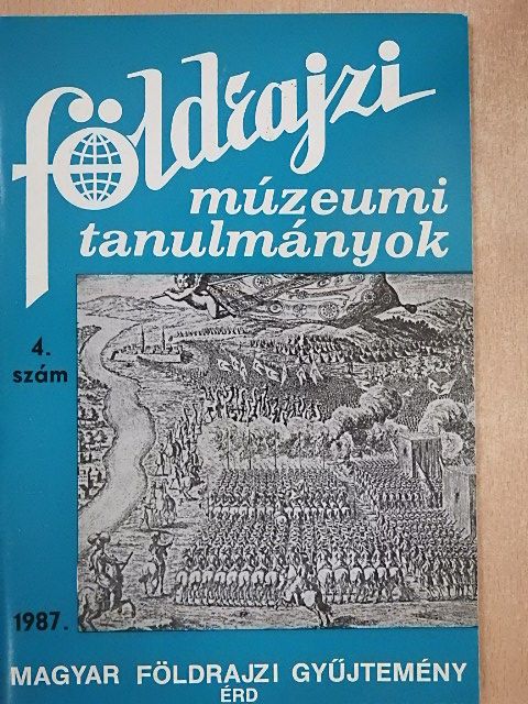 Bernard Le Calloc'h - Földrajzi múzeumi tanulmányok 4. [antikvár]
