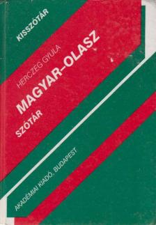 HERCZEG GYULA - Magyar-olasz szótár [antikvár]