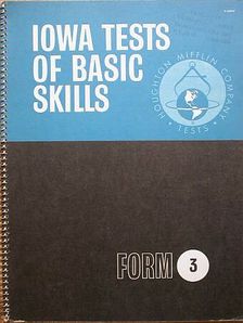 A. N. Hieronymus - Iowa Tests of Basic Skills 3. [antikvár]
