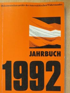 Jonny Moser - Dokumentationsarchiv des österreichischen Widerstandes Jahrbuch 1992 [antikvár]