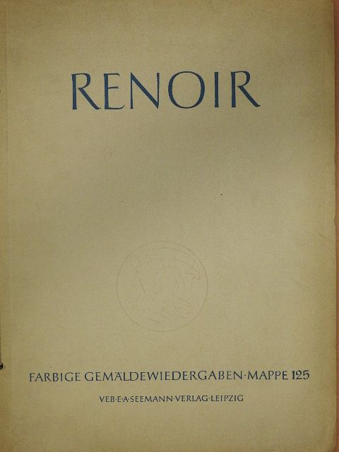 Pierre Auguste Renoir 1841-1919 [antikvár]