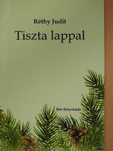 Réthy Judit - Tiszta lappal (dedikált példány) [antikvár]