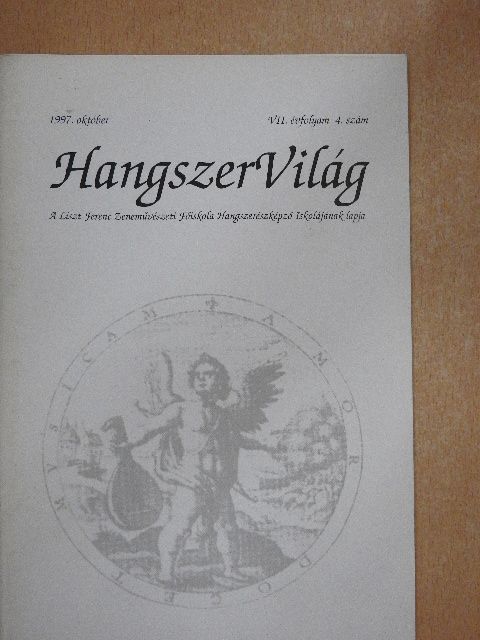 HangszerVilág 1997. október [antikvár]