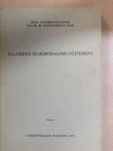 Bajáki Veronika - Államjogi szakirodalomgyűjtemény [antikvár]